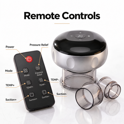 Smart Cupping Massager — Remote 12