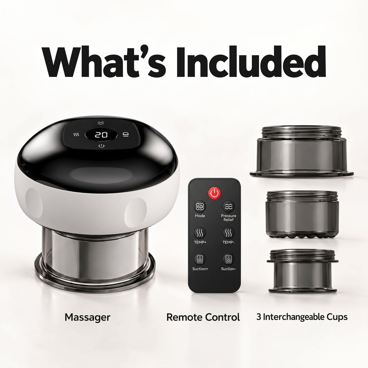 Smart Cupping Massager — Remote 12