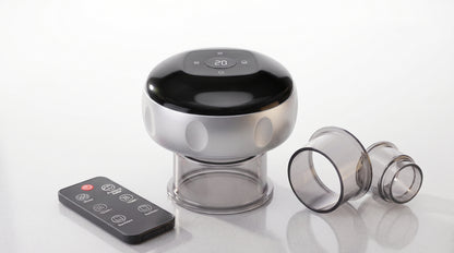 Smart Cupping Massager with Heat, Suction & Multiple Cup Sizes
