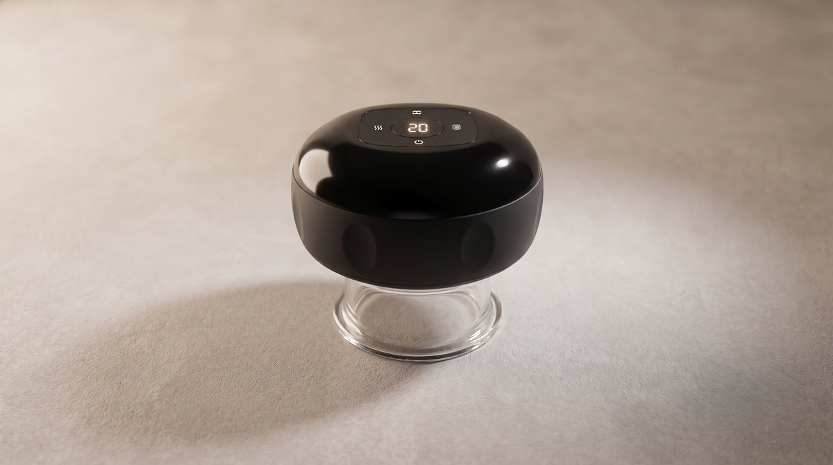 Smart Cupping Massager with Heat, Suction & Multiple Cup Sizes